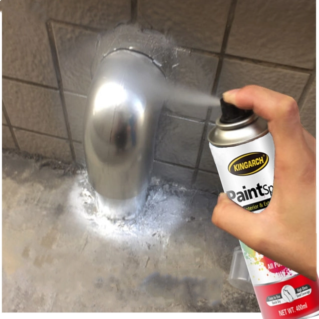 Custom Silver Straight-wall Aerosol Can For Nitrogen