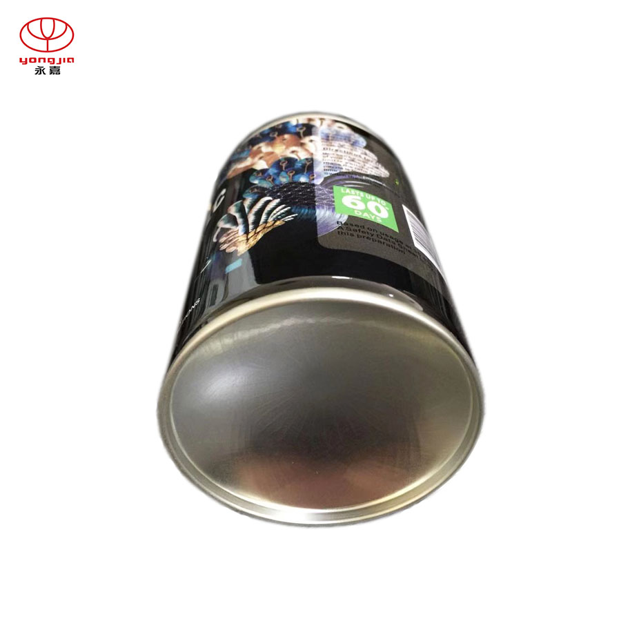 Recycled Aluminium High Pressure Aerosol Can For Alcohol