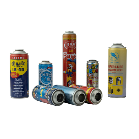 Refillable 150mm Straight-wall Aerosol Can For Car Care