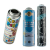 Oem Silver Straight-wall Aerosol Can For Personal Care