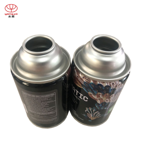 Recycled Aluminium High Pressure Aerosol Can For Alcohol