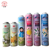 Custom Colorful Straight-wall Aerosol Can For Oxygen