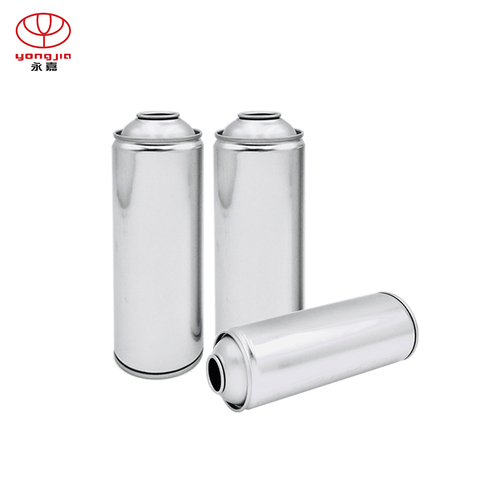 Custom Silver Straight-wall Aerosol Can For Nitrogen