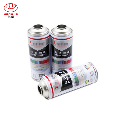 Waterproof Round Straight-wall Aerosol Can For Spray Paint