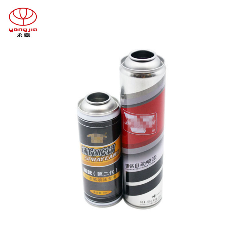 Waterproof Round Straight-wall Aerosol Can For Spray Paint