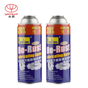 Refillable 150mm Straight-wall Aerosol Can For Cleaner